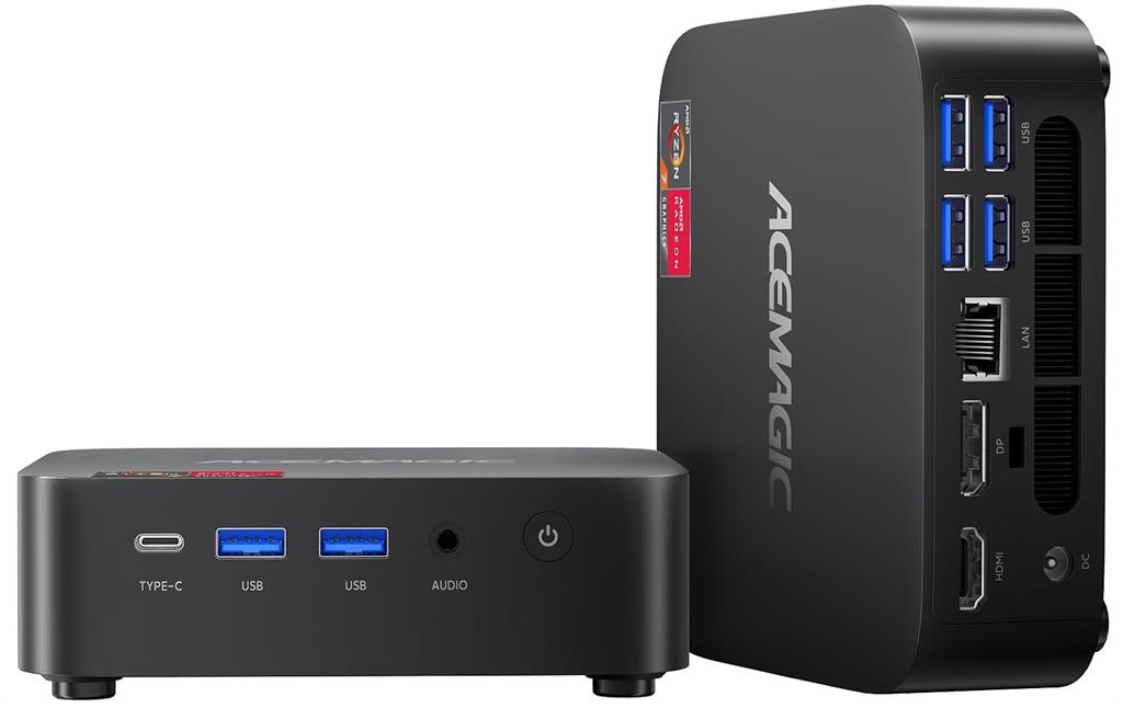 Mini PC ACEMAGIC K1 RYZEN 7 7730U, 16b RAM, SSD NVMe 1Tb, W11 PRO
