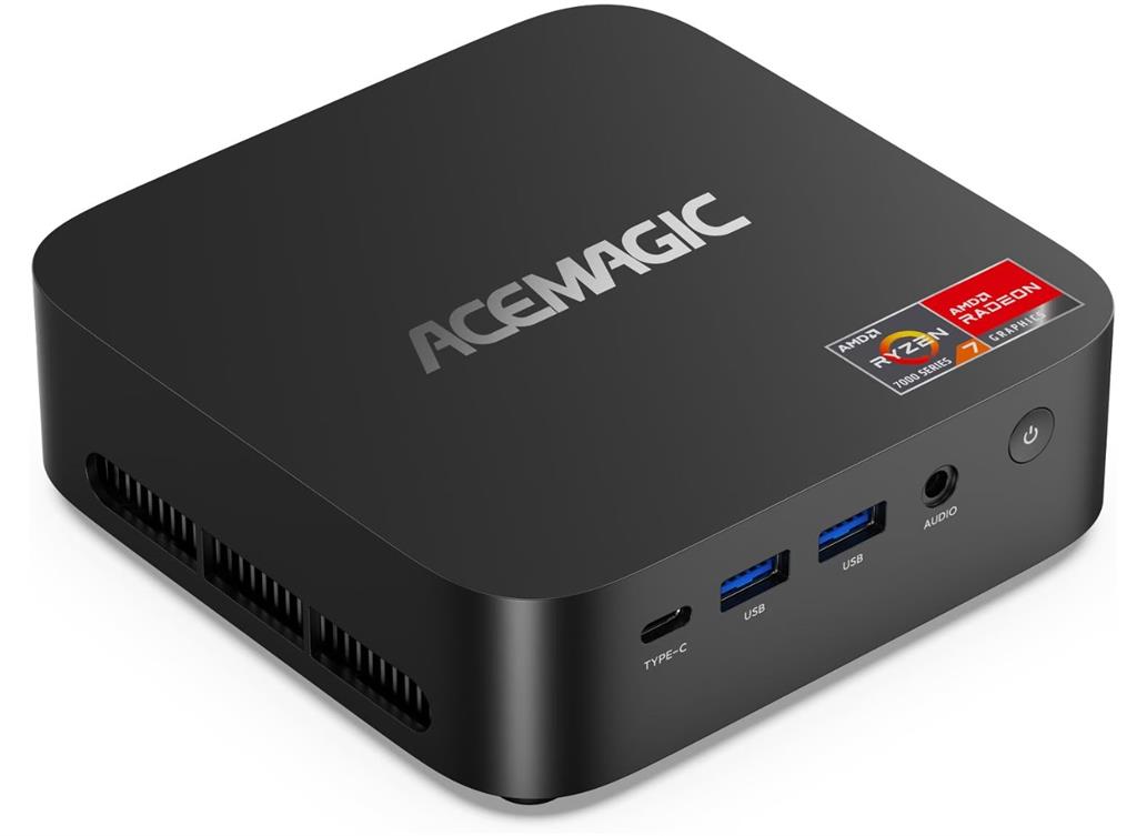 Mini PC ACEMAGIC K1 RYZEN 7 7730U, 16b RAM, SSD NVMe 1Tb, W11 PRO
