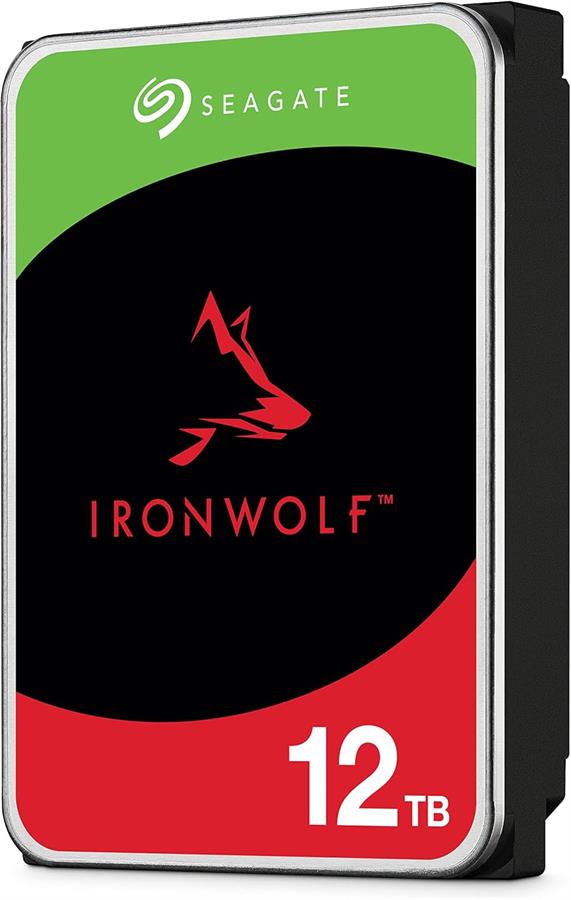 Disco Duro HDD 12TB SEAGATE IRONWOLF RED NAS