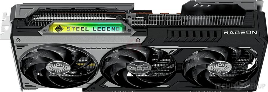 Placa ASRock Radeon RX 9070 XT STEEL LEGEND DARK 16Gb