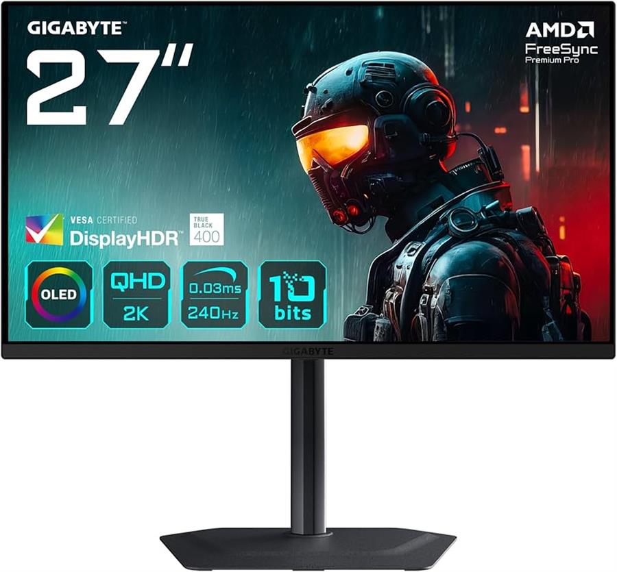 Monitor GIGABYTE 27" AORUS MO27Q2 OLED QHD 240Hz