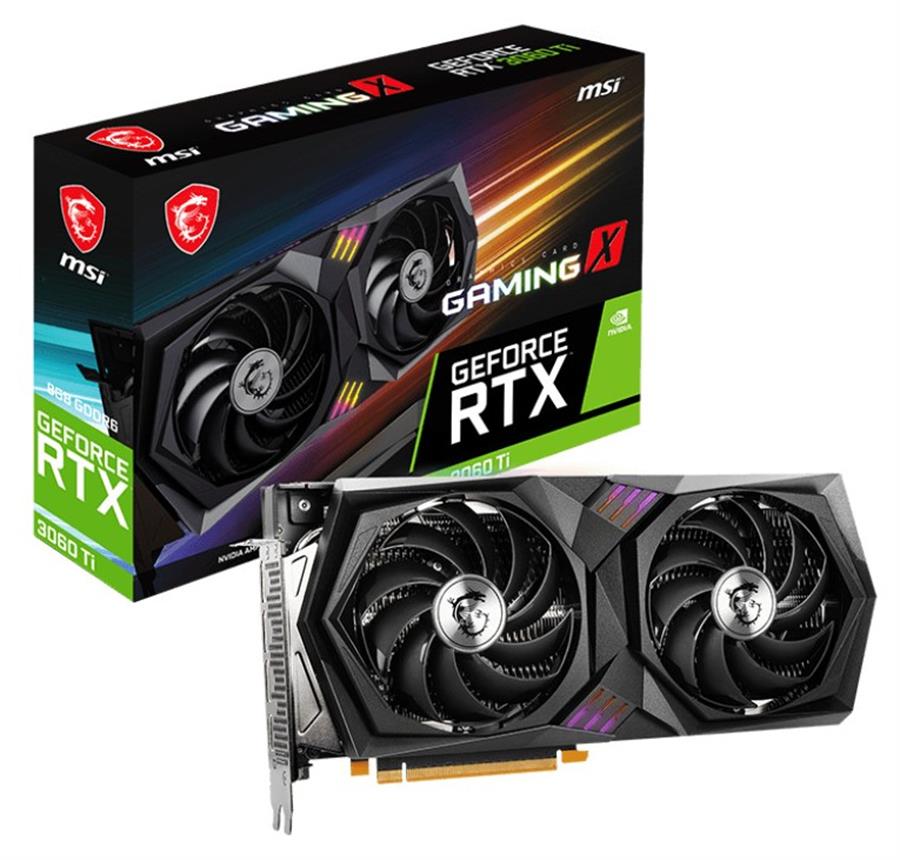 Placa MSI GEFORCE RTX 3060 Ti GAMING X 8Gb