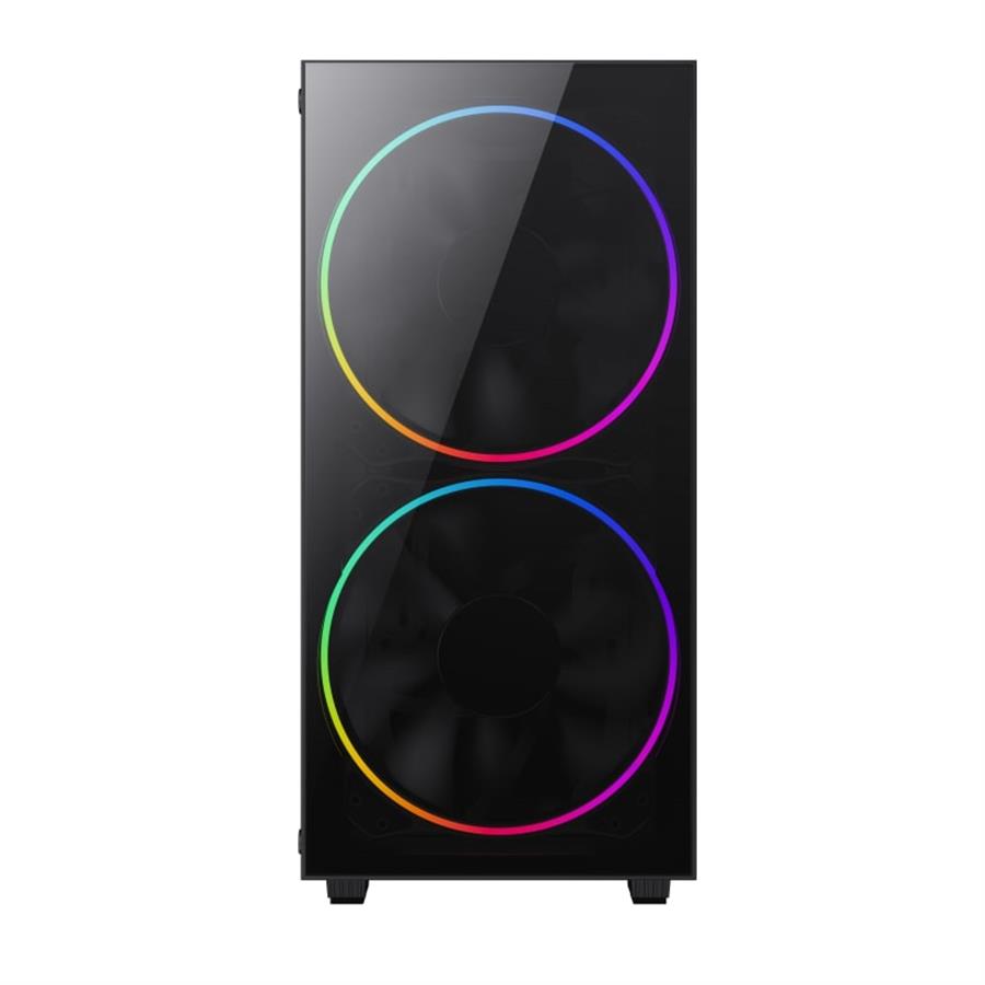Gabinete GAMEMAX Black Hole 2 Fan RGB