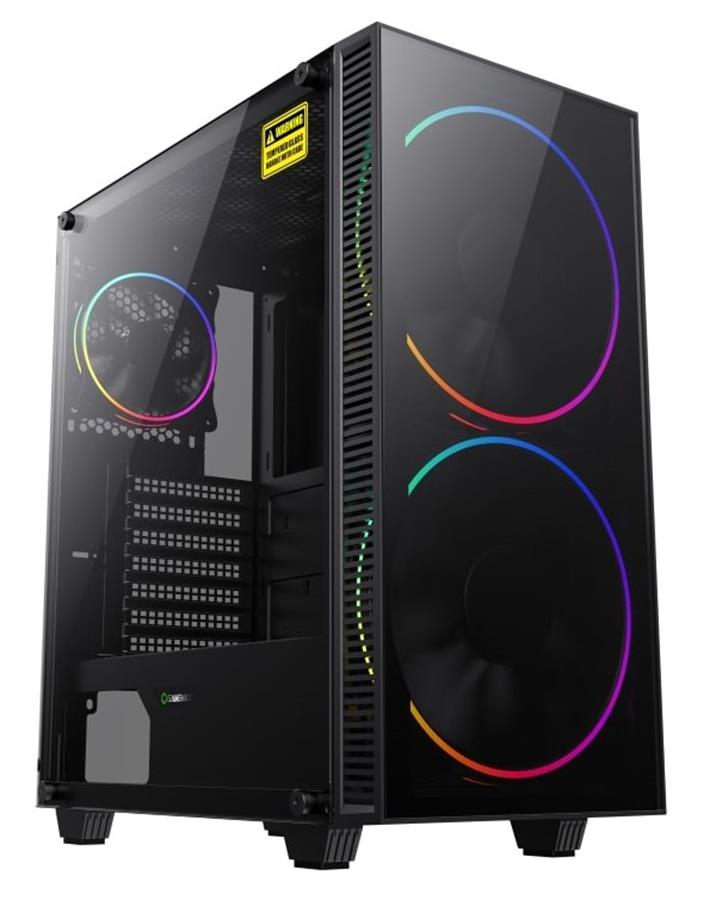 Gabinete GAMEMAX Black Hole 2 Fan RGB