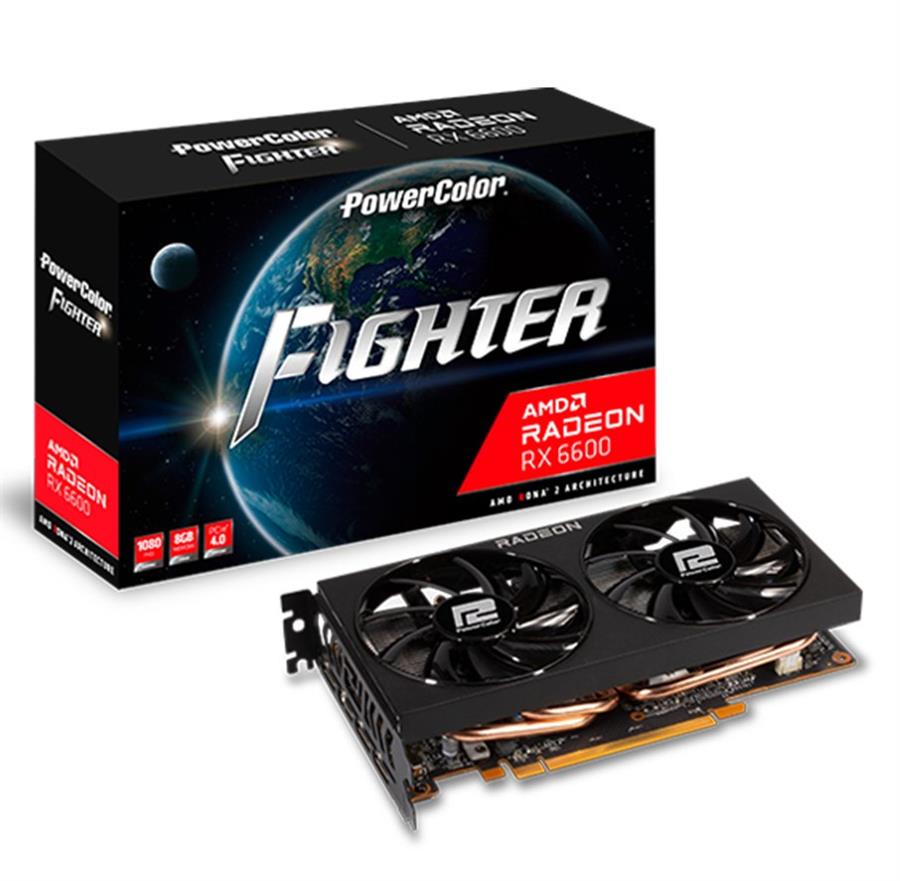 Placa POWERCOLOR Radeon RX 6600 Fighter 8Gb