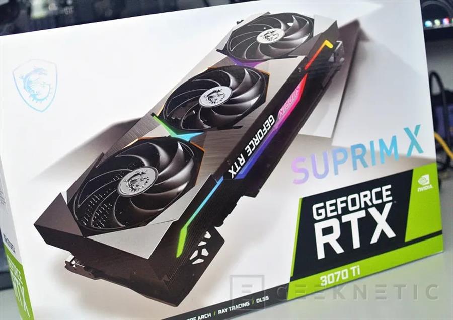 Placa MSI GEFORCE RTX 3070 SUPRIM X 8Gb