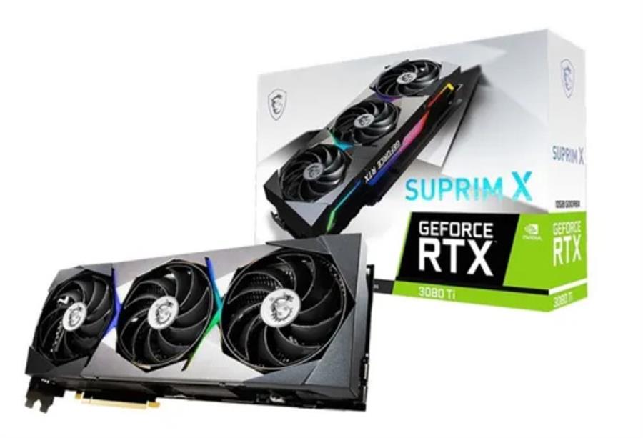 Placa MSI GEFORCE RTX 3080 Ti SUPRIM X 12Gb