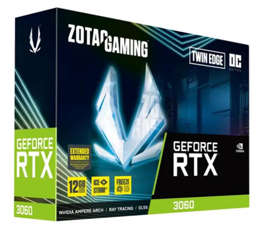 Placa ZOTAC GEFORCE RTX 3060 Twin Edge 12Gb