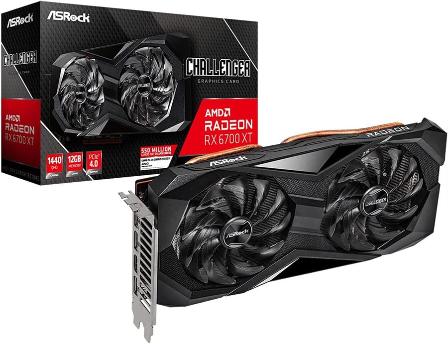 Placa ASRock Radeon RX 6700 XT Challenger D 12Gb