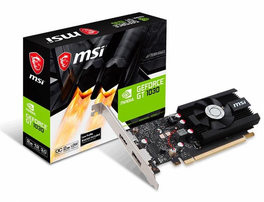 Placa MSI GEFORCE GT 1030 LP 2Gb