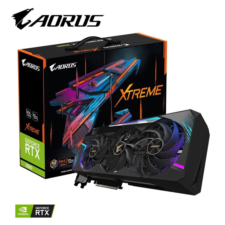 Placa GIGABYTE GEFORCE GTX 3080 AORUS XTREME 10Gb