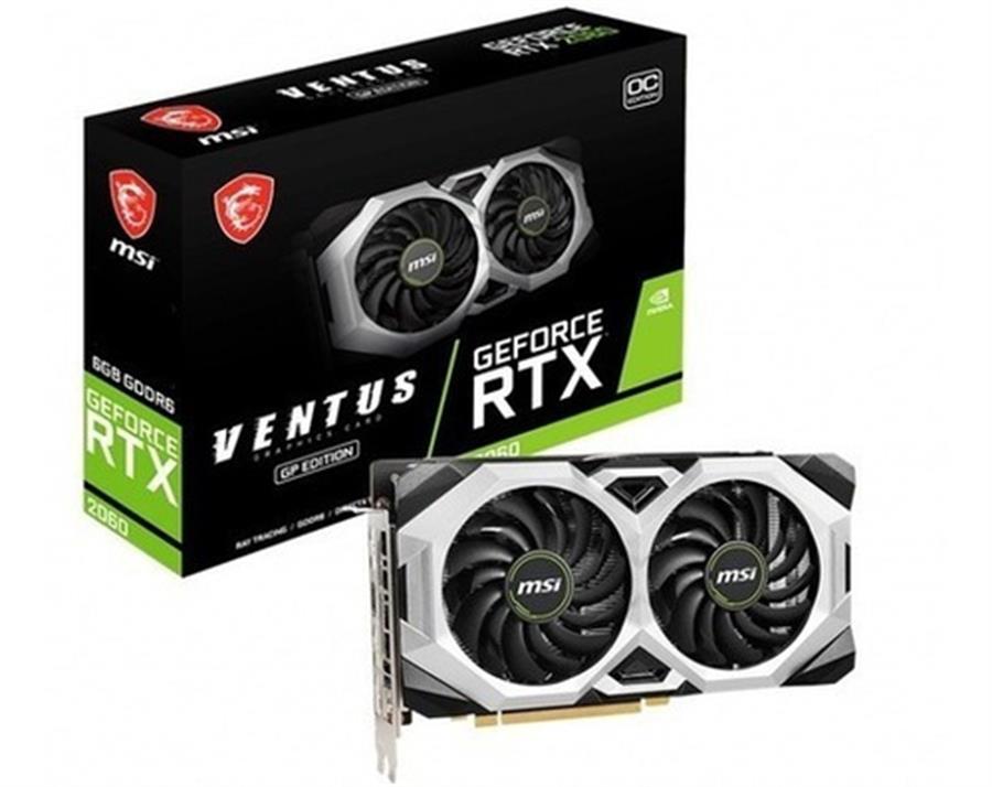 Placa MSI GEFORCE RTX 2060 VENTUS GP GDDR6 6Gb