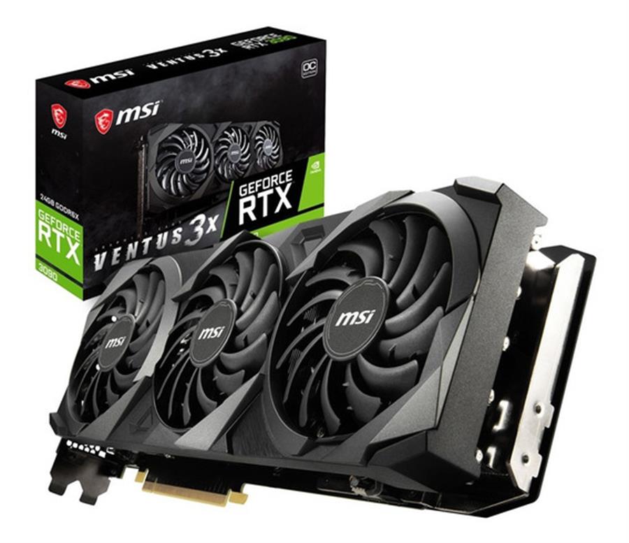 Placa MSI GEFORCE RTX 3090 VENTUS 3X OC 24Gb