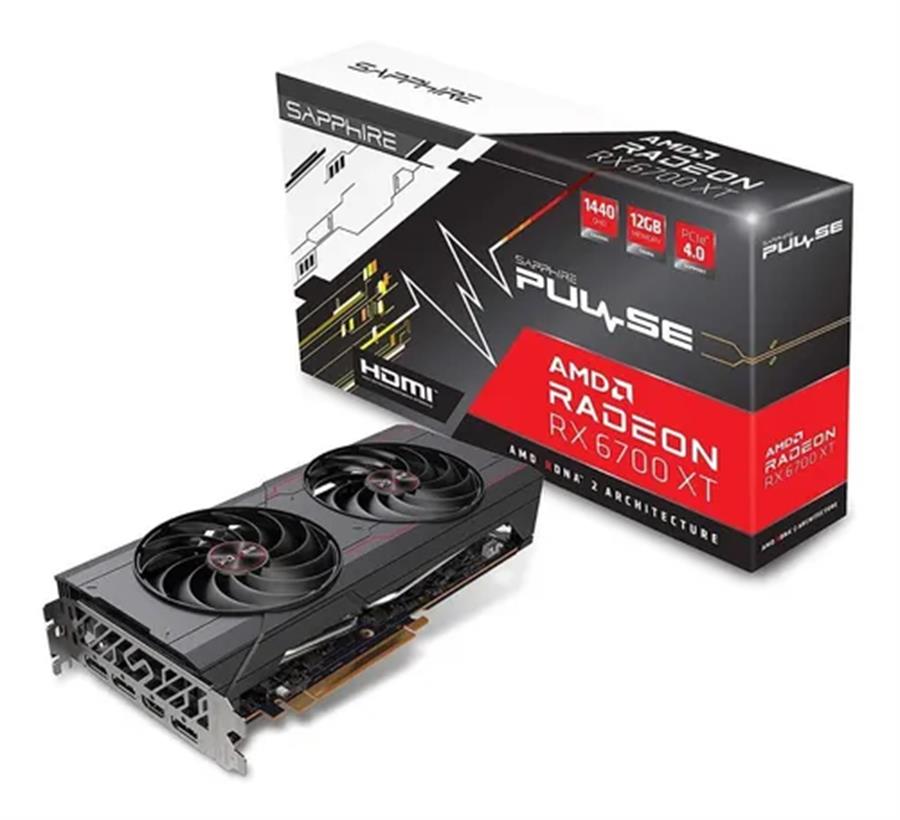 Placa SAPPHIRE Radeon RX 6700 XT PULSE 12Gb