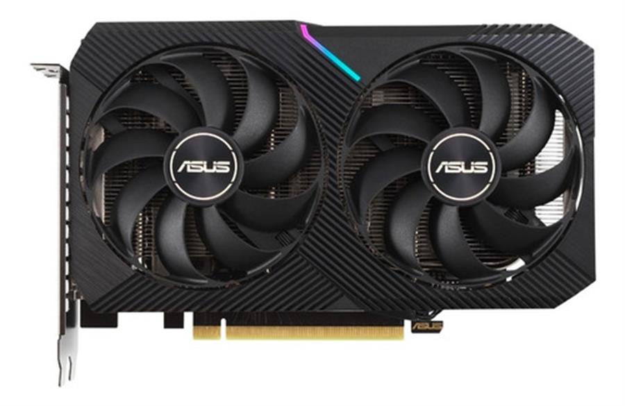 Placa ASUS GEFORCE RTX 3060 Ti DUAL V2 MINI OC 8Gb