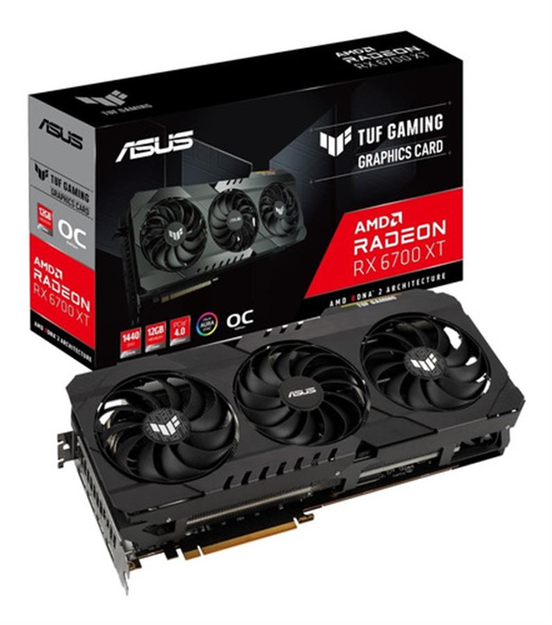 Placa ASUS Radeon RX 6700 XT TUF GAMING OC 12Gb