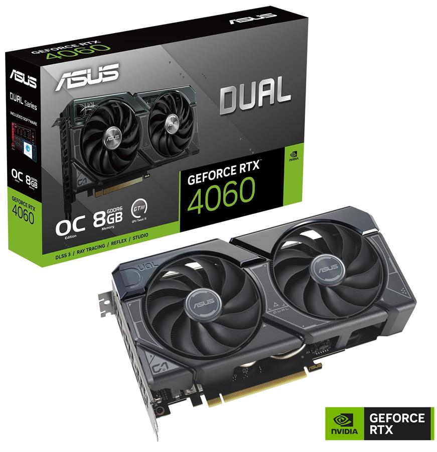 Placa ASUS GEFORCE RTX 4060 DUAL OC 8Gb