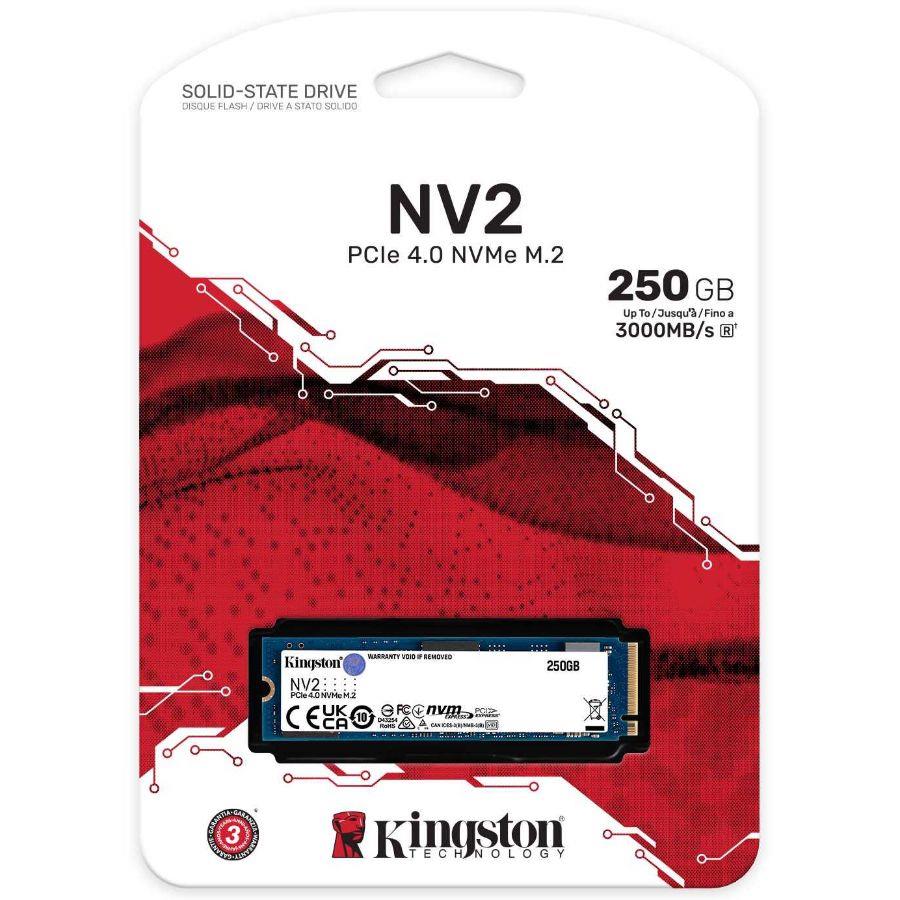 Disco SSD M.2 NVMe 4.0 250GB Kingston NV2