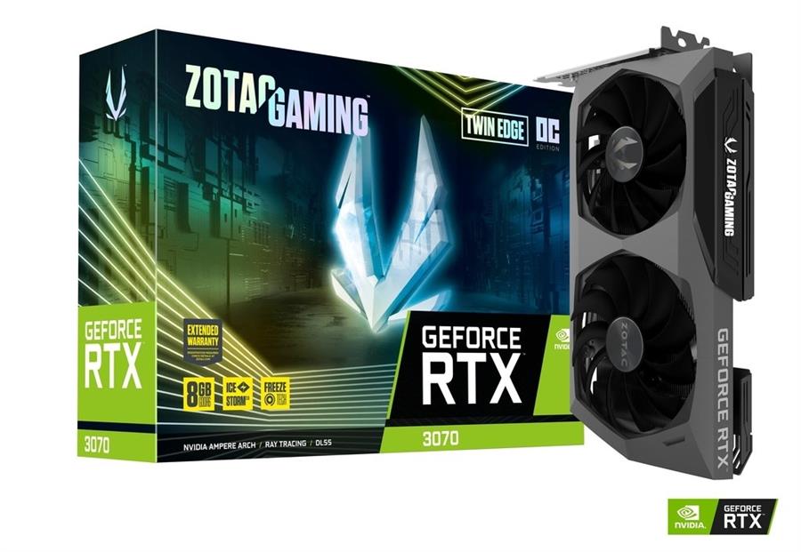 Placa ZOTAC GEFORCE RTX 3070 Twin Edge 8Gb