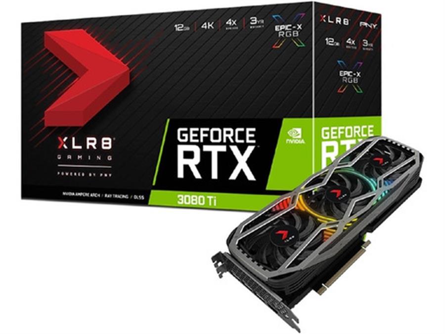 Placa PNY GEFORCE RTX 3080 Ti XLR8 REVEL EPIC-X RGB 12Gb