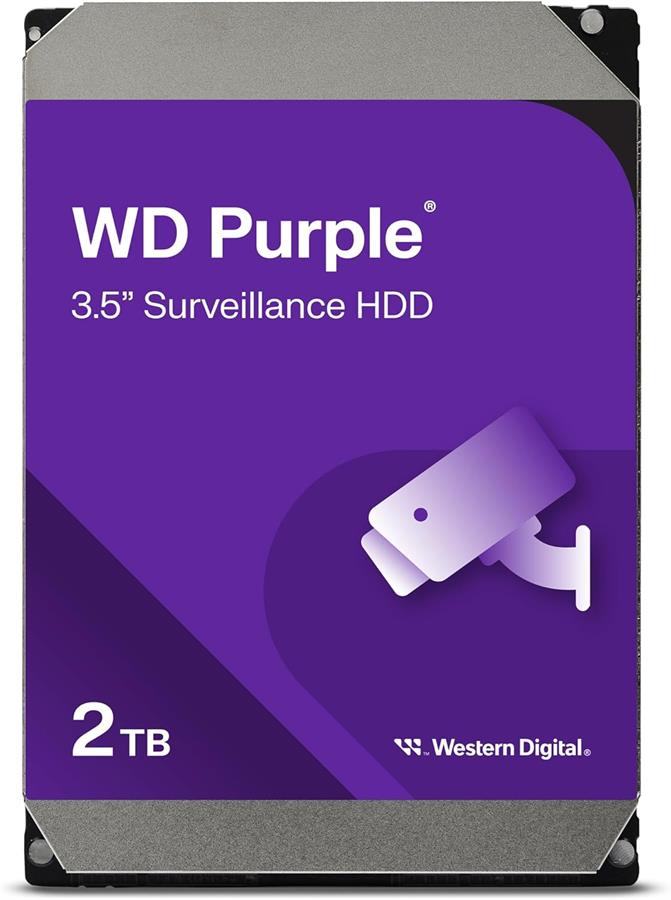 Disco Duro HDD 2TB WD PURPLE