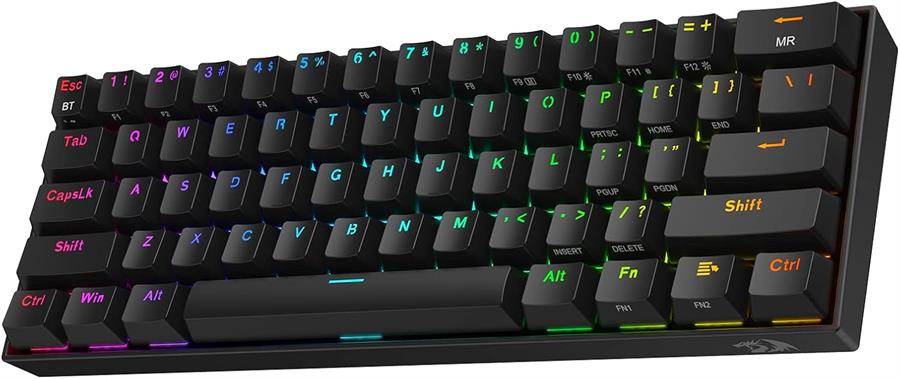 Teclado Redragon K530 Draconic RGB Switches BROWN 60% Wireless