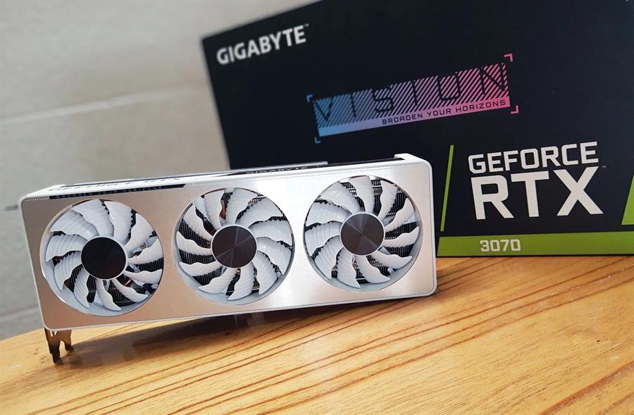 Placa GIGABYTE GEFORCE RTX 3070 VISION OC 8Gb
