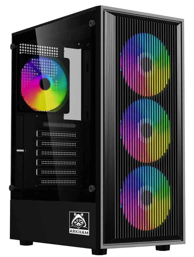Gabinete ARKHAM VORUS ECO 4 Fan RGB