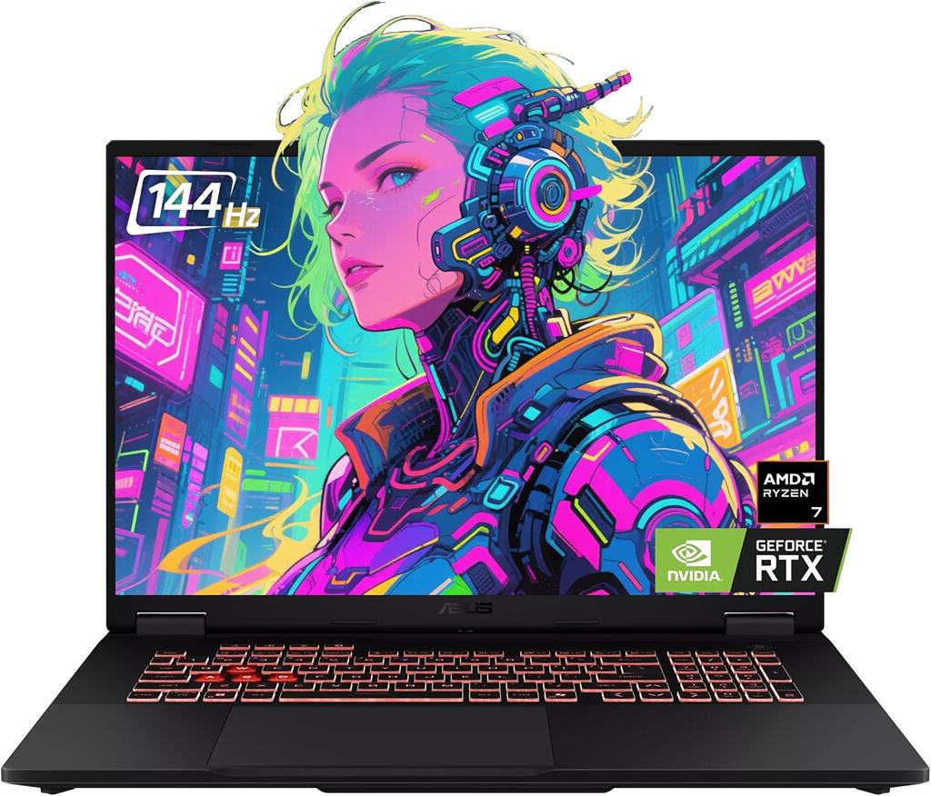 Notebook ASUS TUF GAMING A18 RYZEN 7 260, RTX 5050, 16Gb RAM DDR5, SSD NVMe 1Tb, 18" 144Hz QHD+
