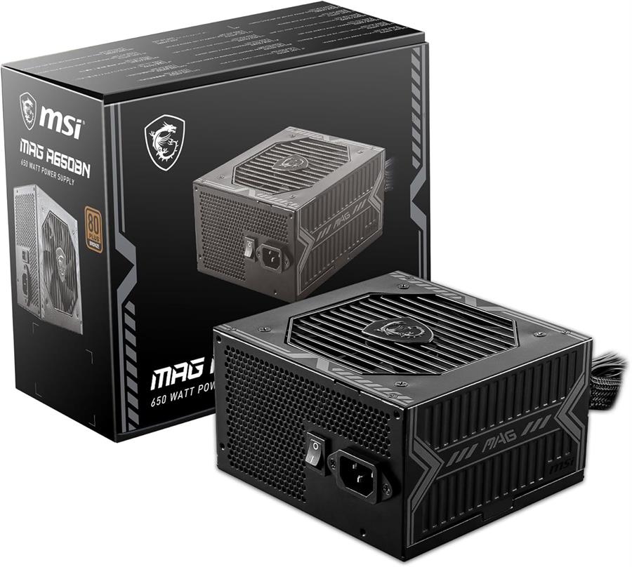Fuente MSI MAG A650BN 650W 80+ BRONZE