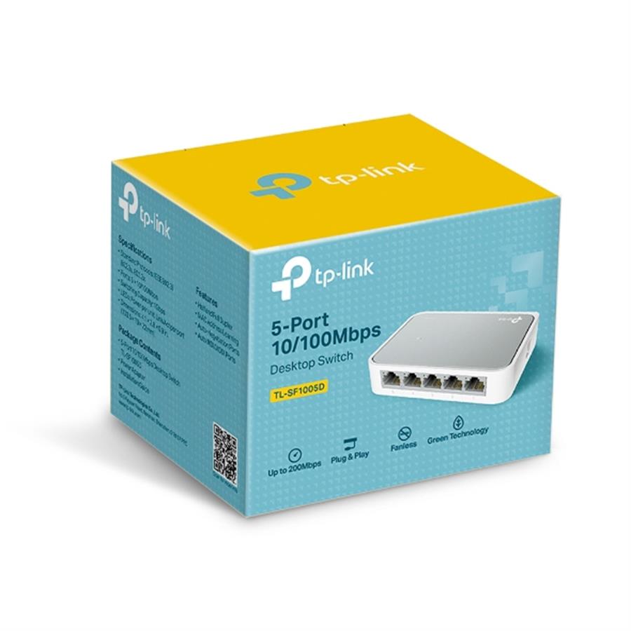 SWITCH TP-LINK TL-SF1005D 5 PUERTOS