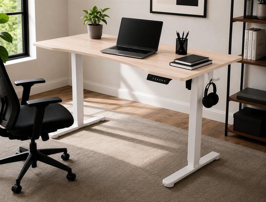 Escritorio Eléctrico Regulable en Altura Evolabs Standing Desk LiftDesk Art 140cm x 70cm