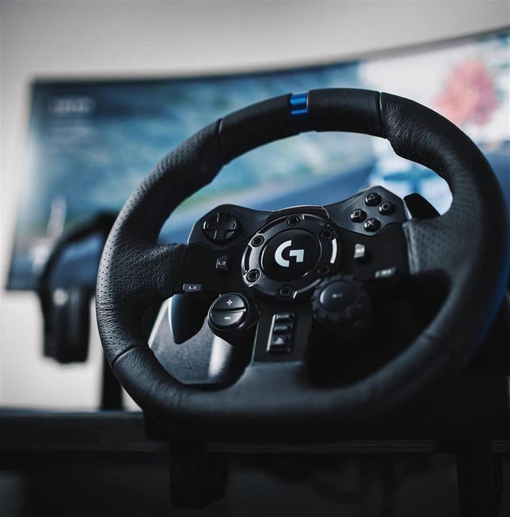 Volante Logitech Driving Force G923 + Pedalera PC + PlayStation