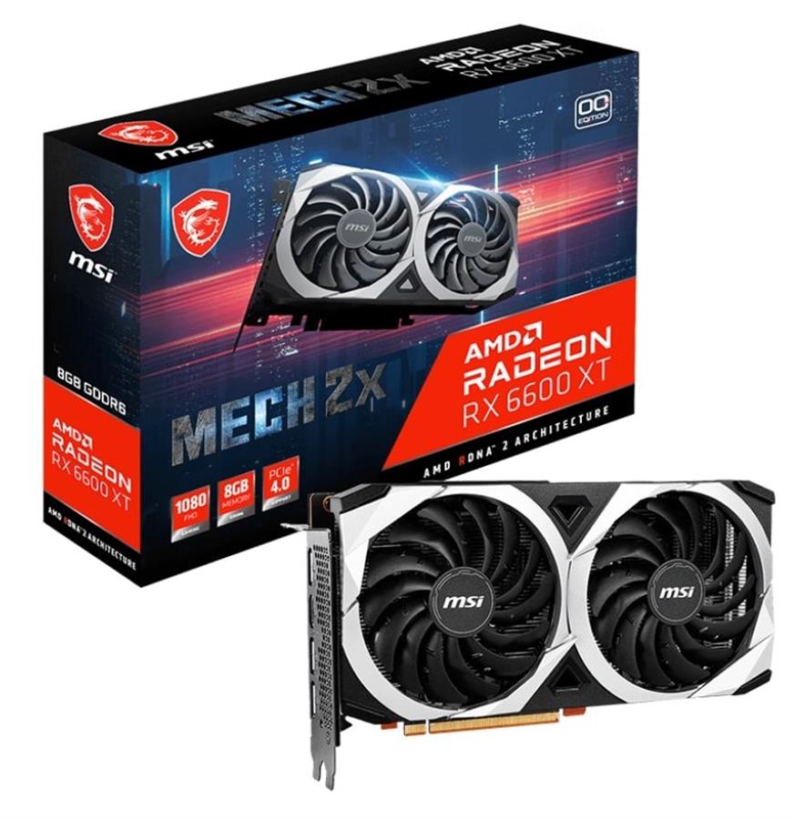 Placa MSI Radeon RX 6600 XT MECH 2X 8Gb