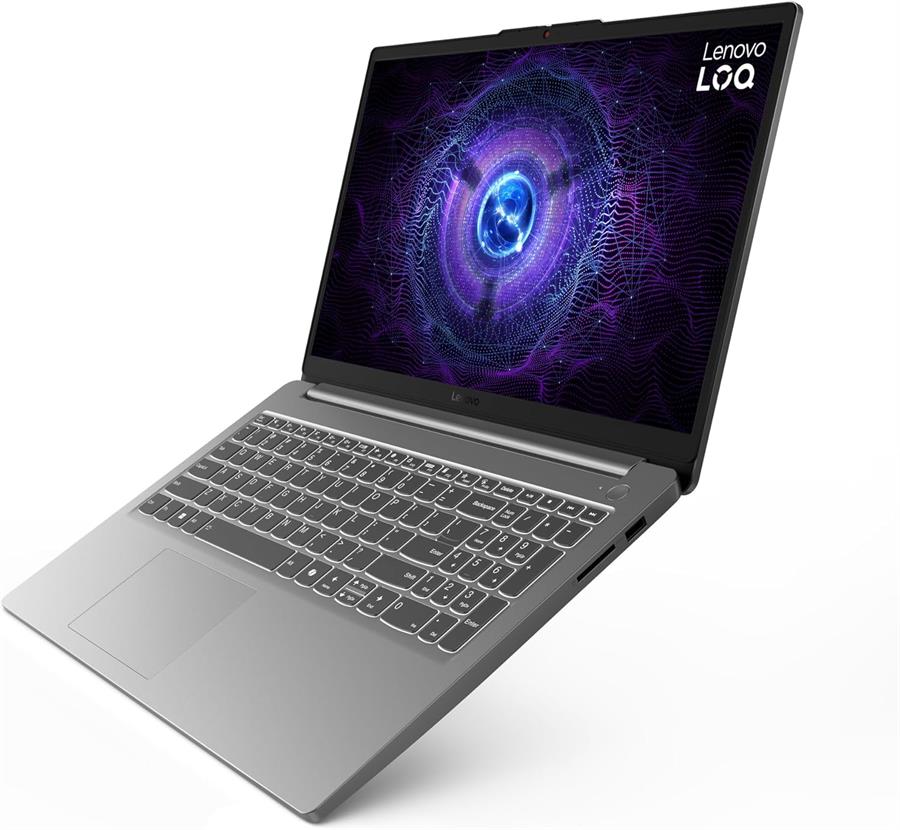 Notebook LENOVO LOQ I5-12450HX, RTX 2050, 8Gb RAM DDR5, SSD NVMe 512Gb, 15.6" 144Hz