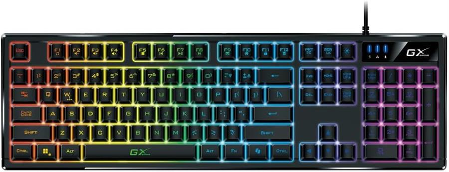 Teclado Genius Gaming GX K7 USB Membrana 100% Wired