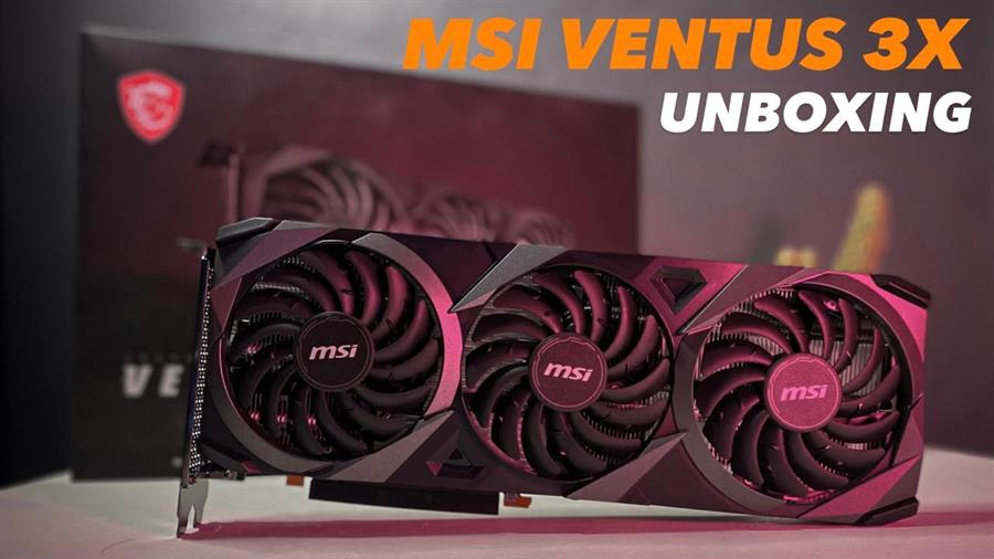 Placa MSI GEFORCE RTX 3060 VENTUS 3X OC 12Gb