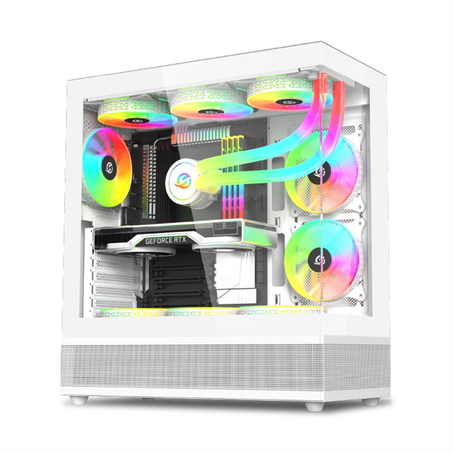 Gabinete Solarmax CM-W930 3 Fan RGB