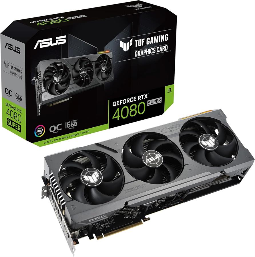 Placa ASUS GEFORCE RTX 4080 SUPER TUF GAMING 16Gb