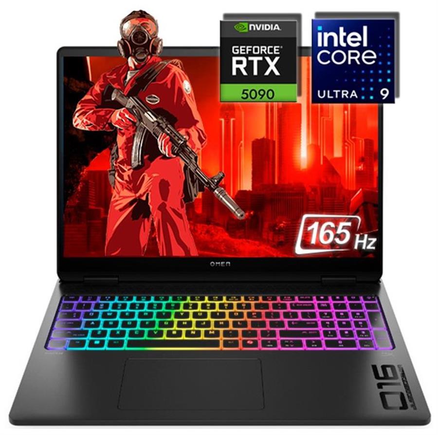 Notebook HP OMEN MAX 16 INTEL ULTRA 9 275HX, RTX 5090, 16Gb RAM DDR5, SSD NVMe 512Gb, 16" 165Hz QHD+