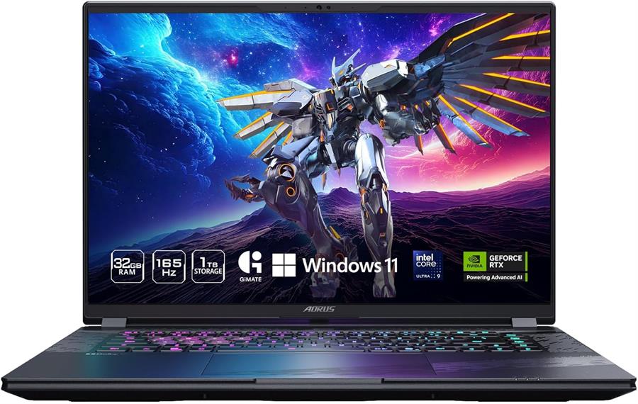 Notebook GIGABYTE AORUS ELITE 16 INTEL ULTRA 9 275HX, RTX 5070, 32Gb RAM DDR5, SSD NVMe 1Tb, 16" 165Hz QHD+