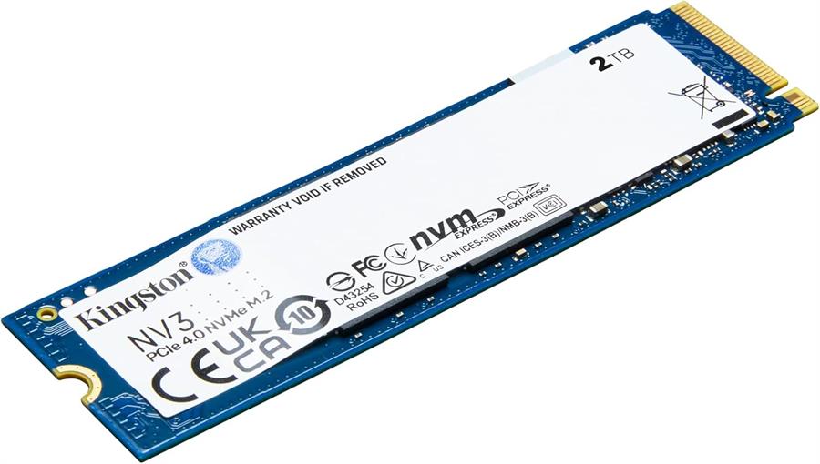 Disco SSD M.2 NVMe 4.0 2TB Kingston NV3
