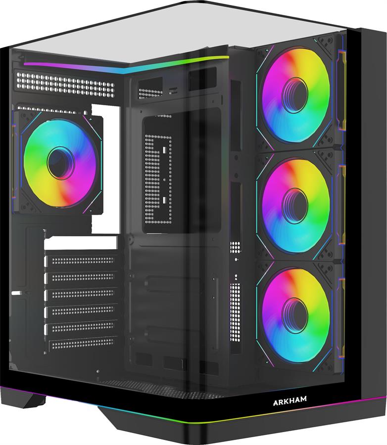 Gabinete ARKHAM RAKUN 4 Fan RGB