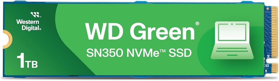 Disco SSD M.2 NVMe 1TB WD Green SN350