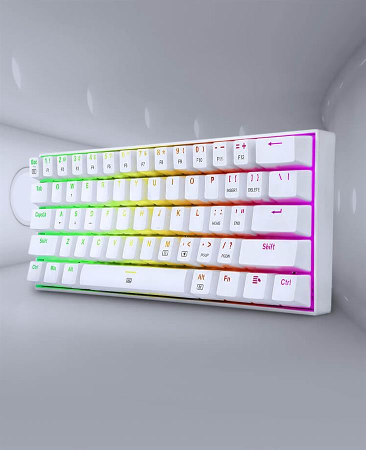 Teclado Redragon K630 Dragonborn RGB Switches RED 60%