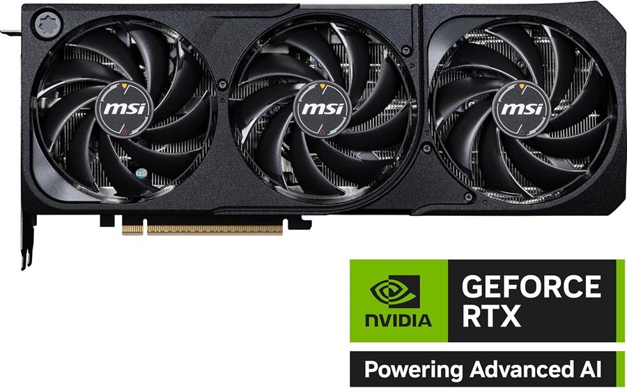 Placa MSI GEFORCE RTX 5070 TI SHADOW 3X OC 16Gb