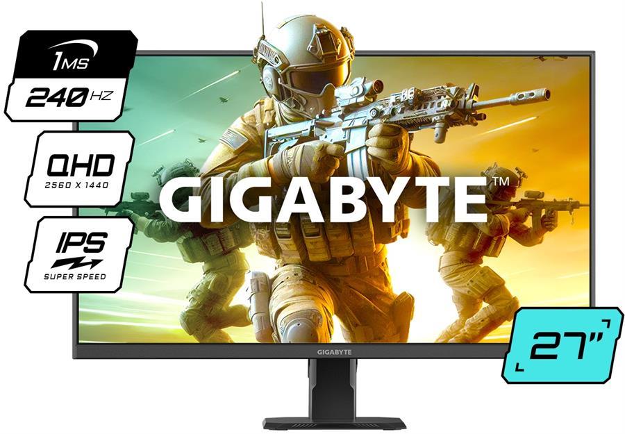Monitor GIGABYTE 27" GS27QX QHD 240Hz