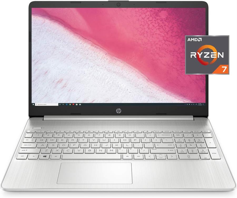 Notebook HP RYZEN 7 3700U, 8Gb RAM, SSD NVMe 256Gb, 15.6" HD+