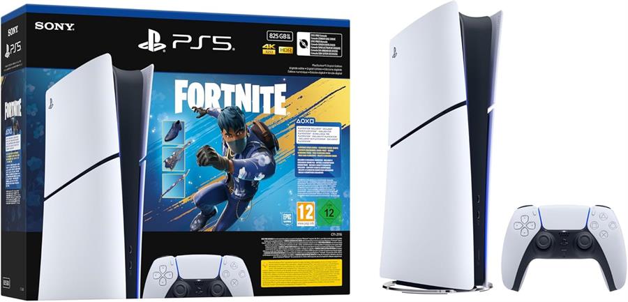 Consola Sony PlayStation 5 Slim Digital 825Gb Fortnite Edition