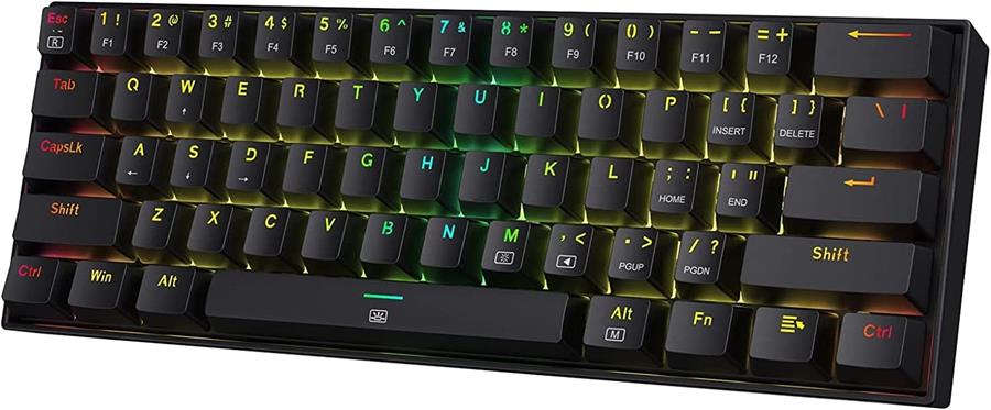 Teclado Redragon K630 Dragonborn RGB Switches RED 60%